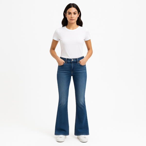 Pantalon Le High Flare - Toledo