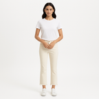 Pantalon Le Crop Mini Boot Chew Hem - Au Natural Chew