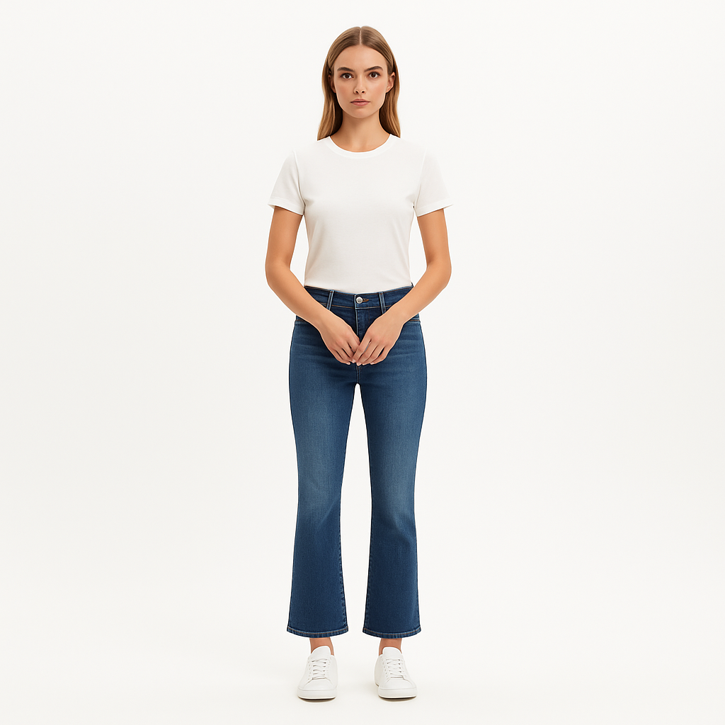 Pantalon Le Crop Mini Boot - Crosslane