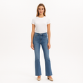 Pantalon Le Crop Mini Boot - Jadite