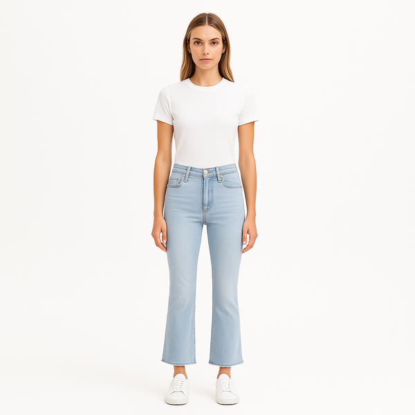Pantalon Le Crop Mini Boot Raw - Division