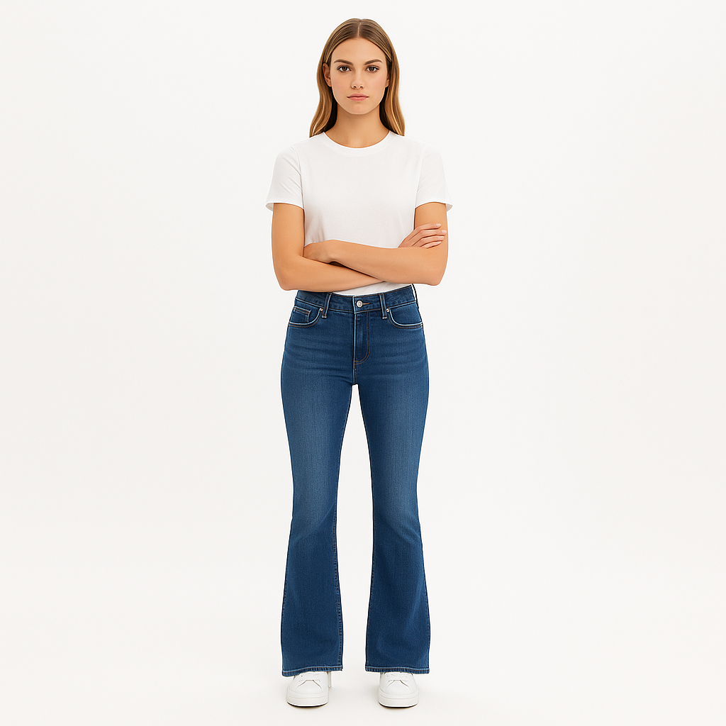 Pantalon Le High Flare - Ashton