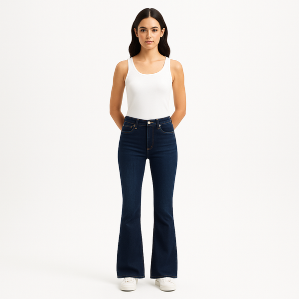 Pantalon Le High Flare - Claremore