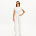 Pantalon Le High Flare Jean - Chalk White