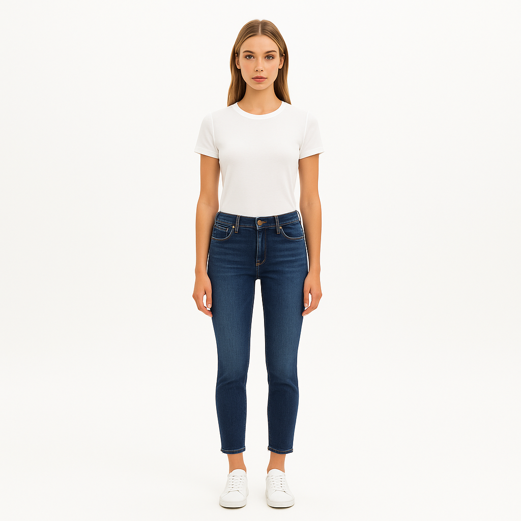 Pantalon Le High Skinny Crop - Allesandro