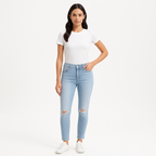 Pantalon Le High Skinny Crop - Division Chew
