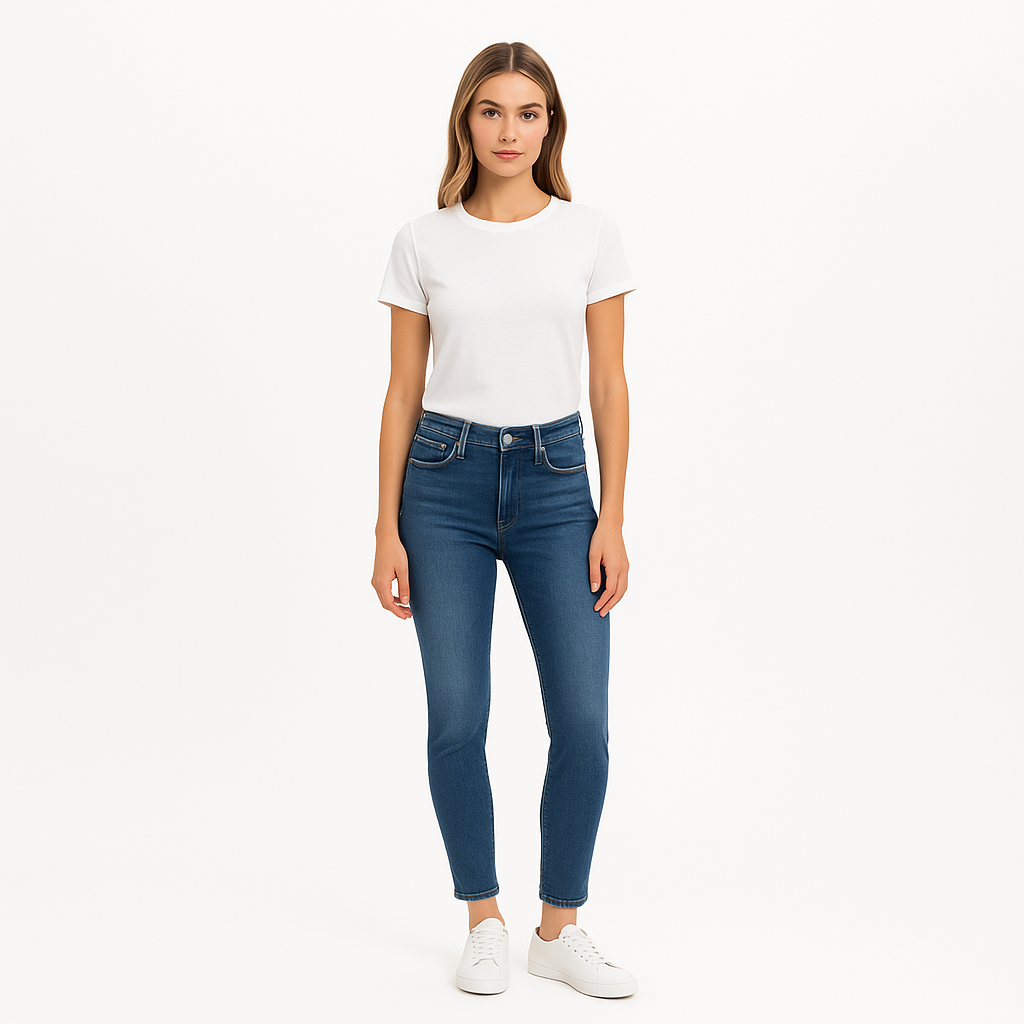 Pantalon Le High Skinny Crop - Crosslane