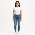 Pantalon Le High Skinny Raw Edge - Galeston