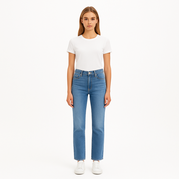 Pantalon Le High Straight Raw After - Colorado