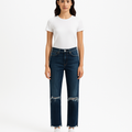 Pantalon Le High Straight Raw Stagger - Hallam Chew