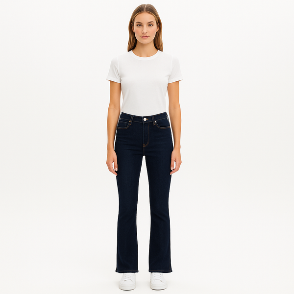 Pantalon Le Mini Boot - Claremore Slit
