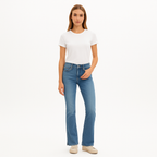 Pantalon Le Mini Boot Raw Slit - Galeston