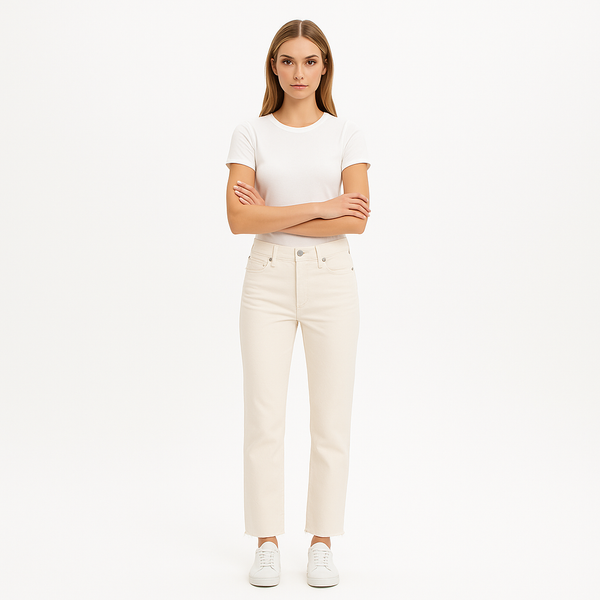 Pantalon Le High Straight Raw - Au Natural Grind