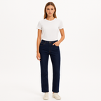 Pantalon Le High Straight Raw Edge - Bronx