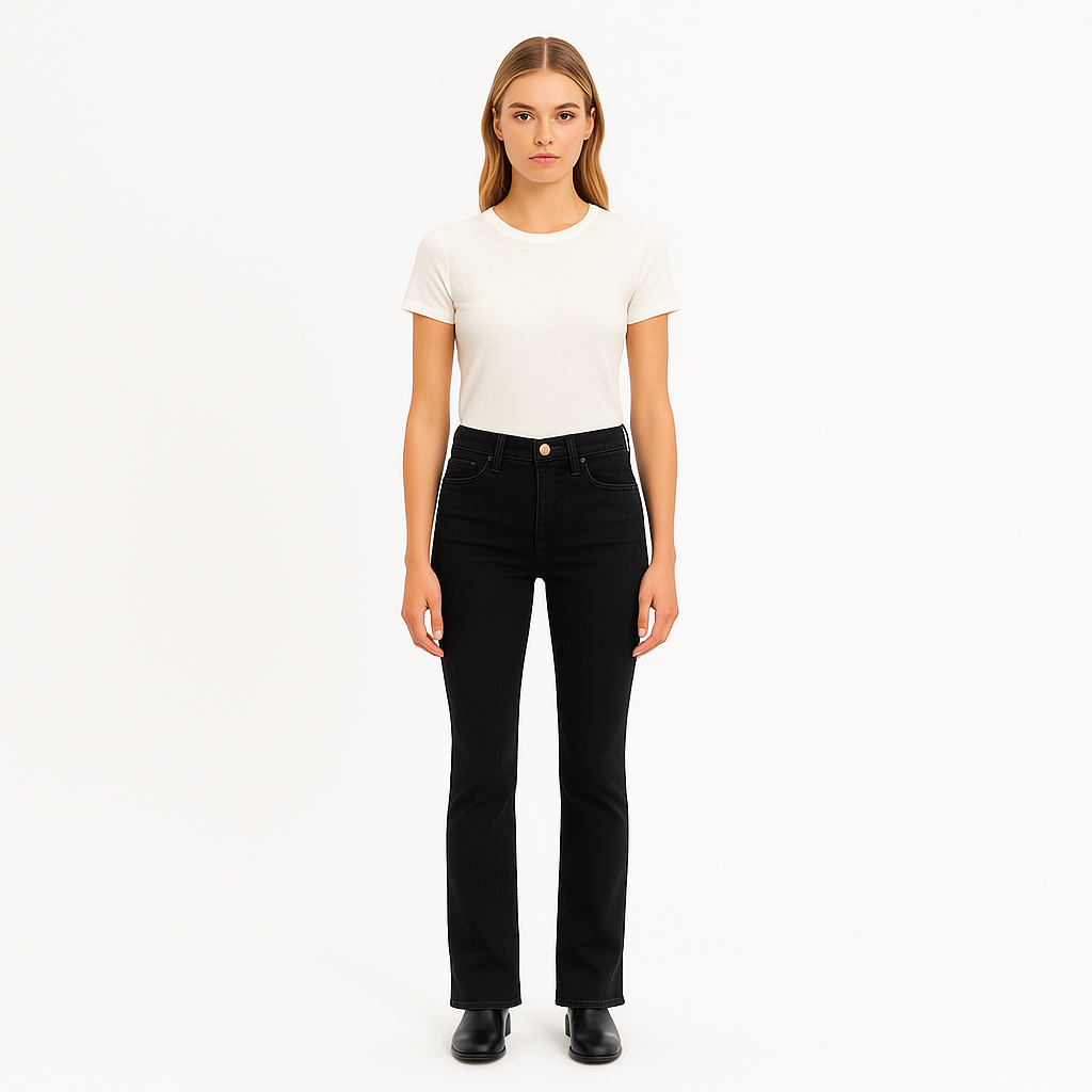 Pantalon Le Mini Boot - Film Noir