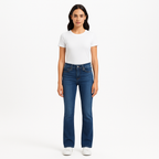 Pantalon Le Mini Boot - Poe