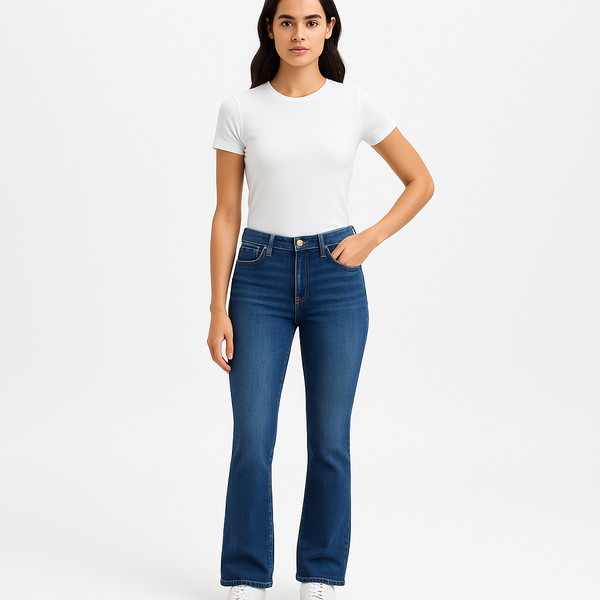Pantalon Le Mini Boot - Lupine