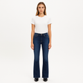 Pantalon Le Mini Boot Degradable - Terre