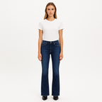 Pantalon Le Mini Boot Degradable - Terre