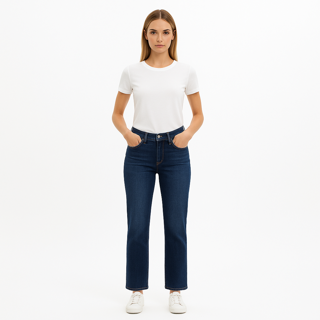 Pantalon Le Noveau Straight - Bonfire
