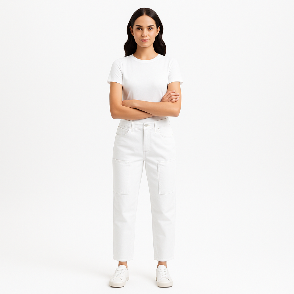 Pantalon Le Original Raw After - Blanc