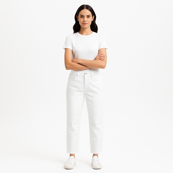 Pantalon Le Original Raw After - Blanc
