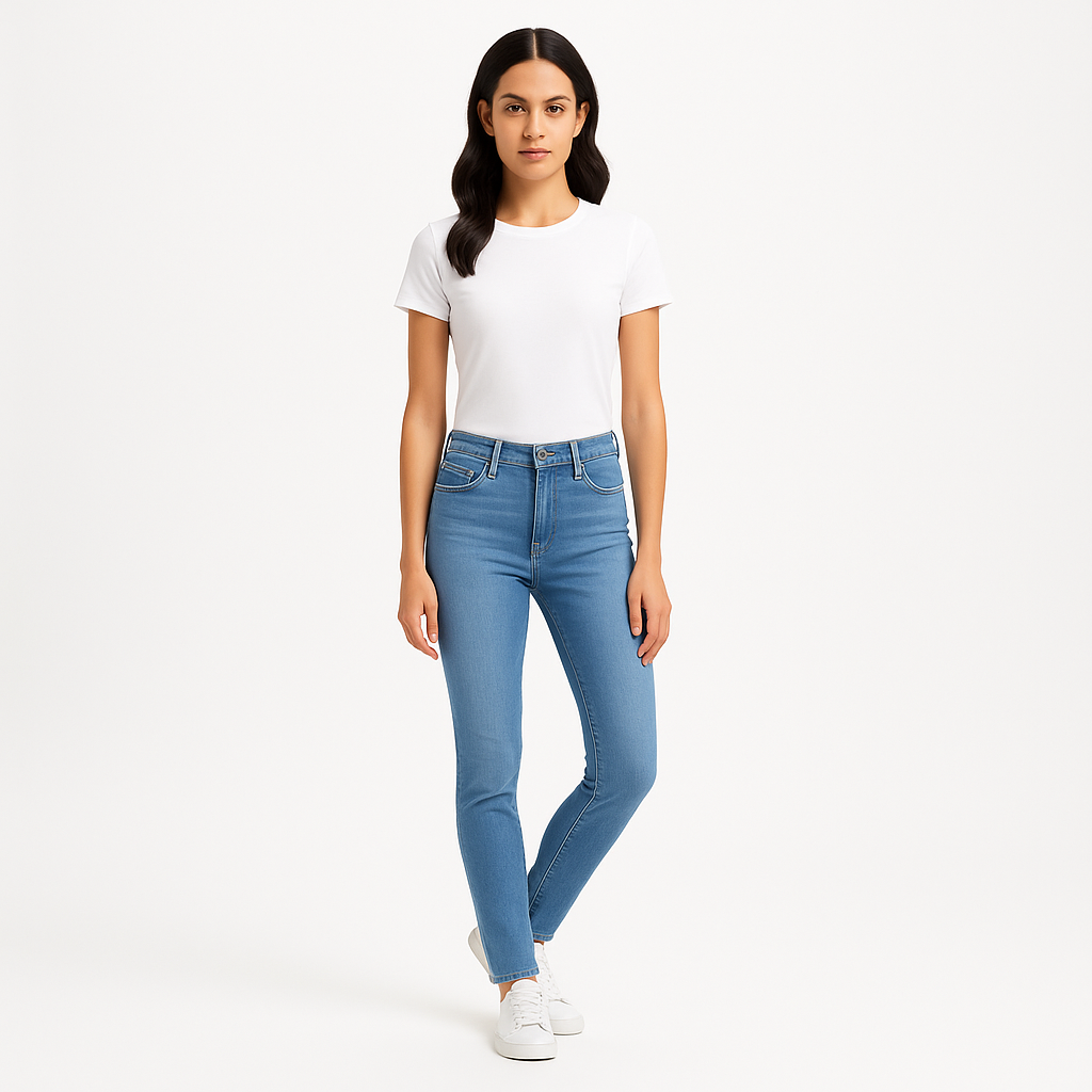 Pantalon Le Skinny De Jeanne - Lapis