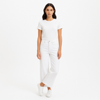Pantalon Le Slim Palazzo - White