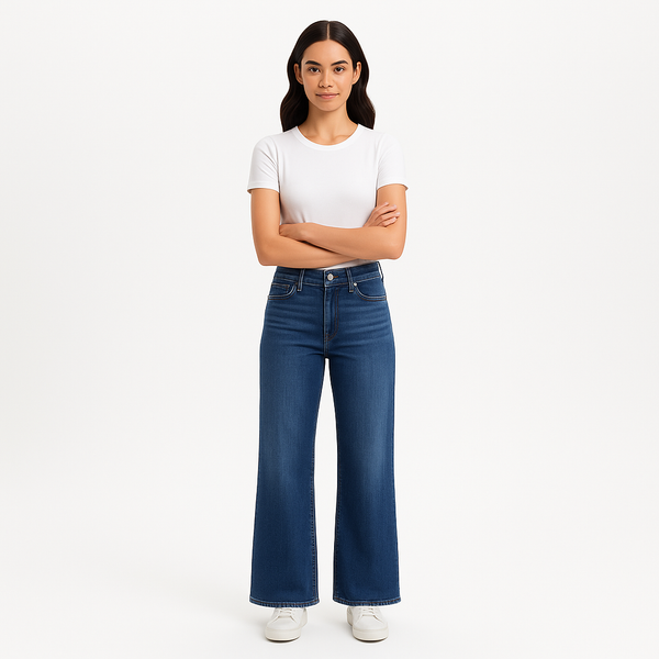 Pantalon Le Slim Palazzo - Temple