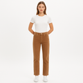 Pantalon Le Sylvie Raw After Cord - Latte