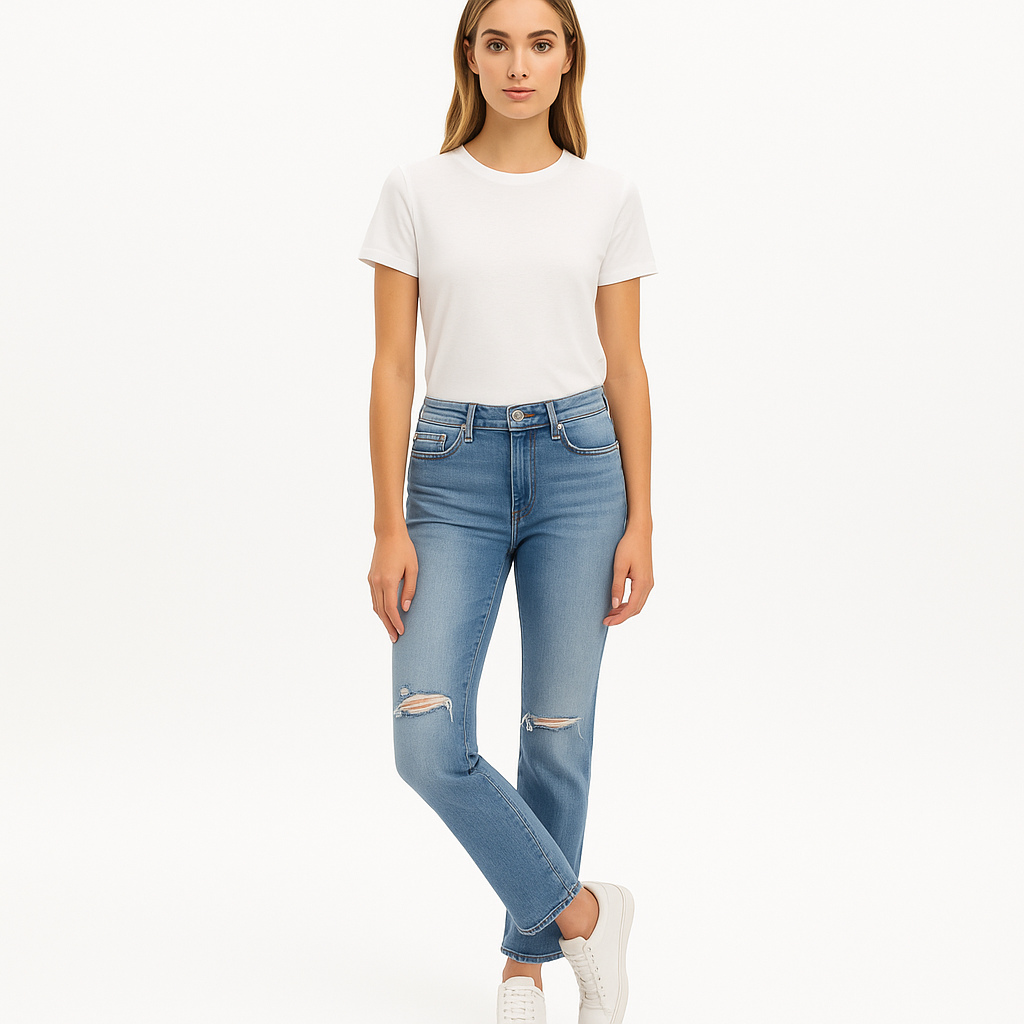 Pantalon Le Sylvie Crop - Kincord Rips