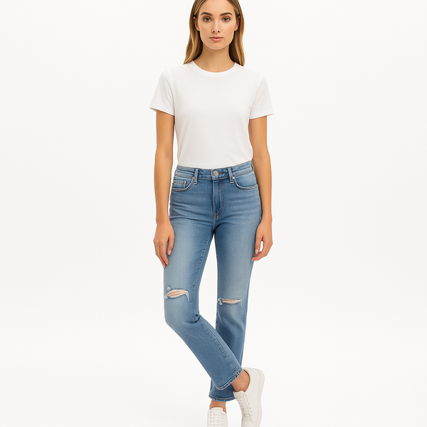 Pantalon Le Sylvie Crop - Kincord Rips