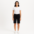 Pantalon Le Vintage Bermuda Raw Edge - Film Noir