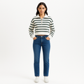 Pull Cropped Half Zip - Pine Multi