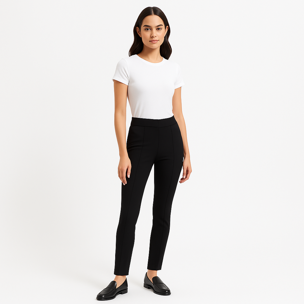 Legging Zip Up - Noir