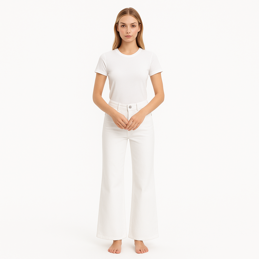 Pantalon Le Palazzo - Blanc