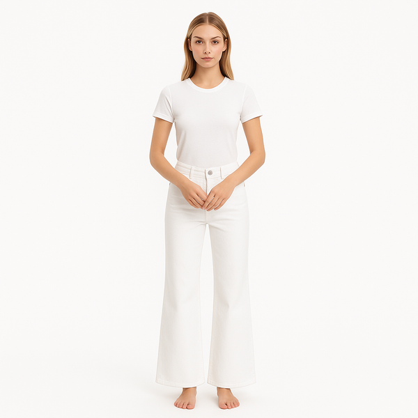 Pantalon Le Palazzo - Blanc