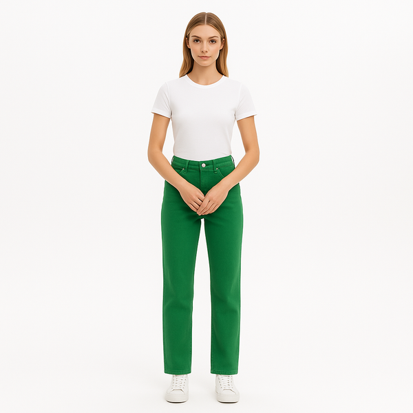 Pantalon Le Slouch - Grass Green