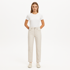 Pantalon Le Super High Straight - Bone