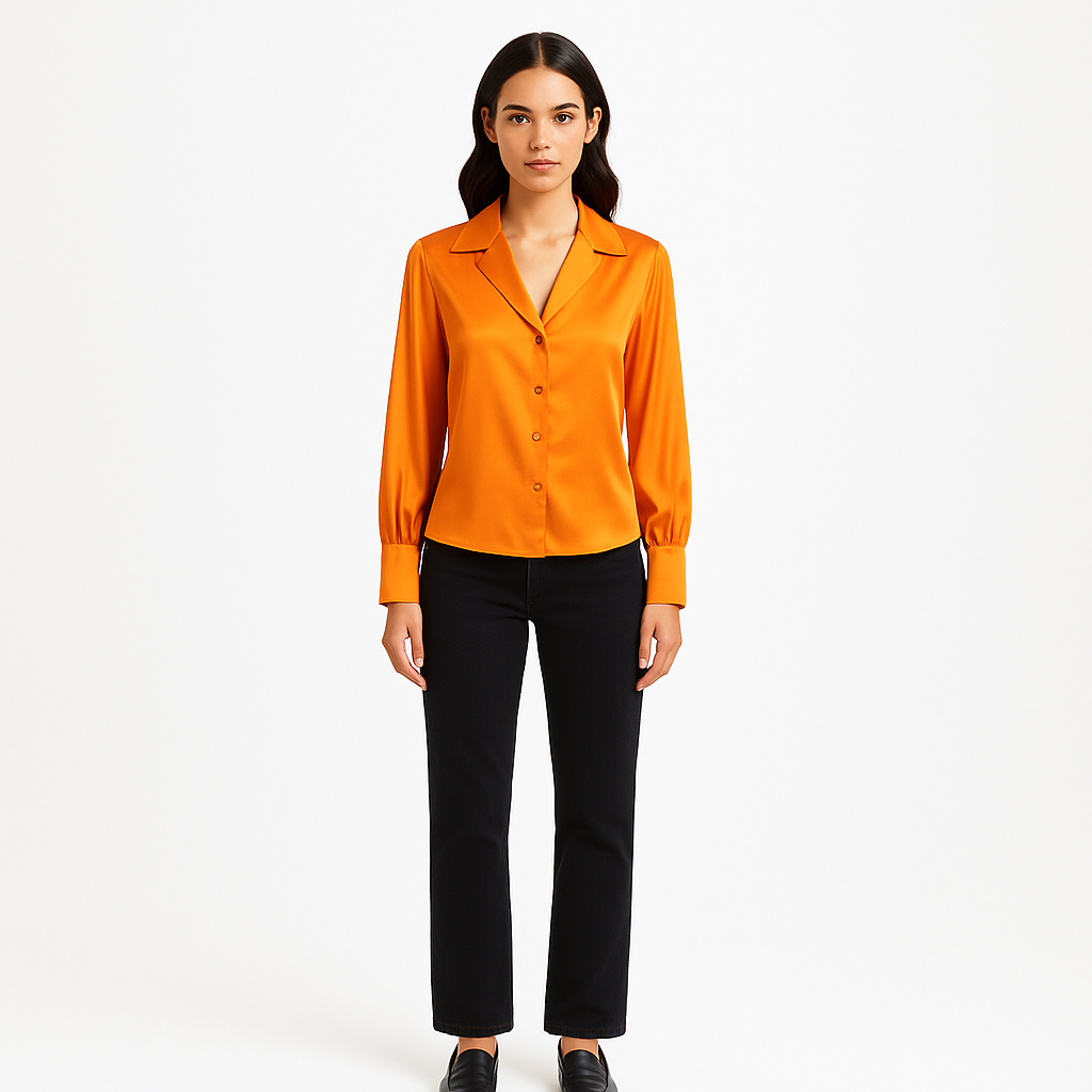 Chemise The Femme - Nectarine