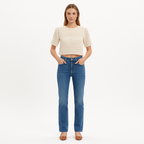 Top Cropped Lace - Bone