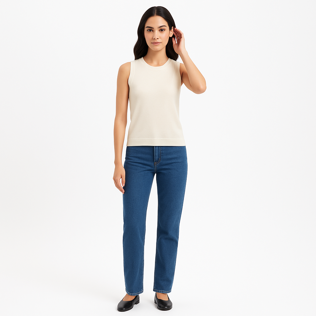 Pull Refined Tank - Off White
