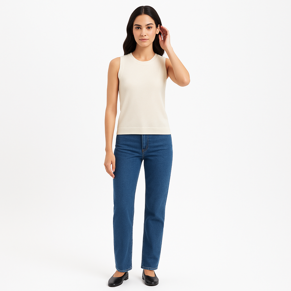 Pull Refined Tank - Off White