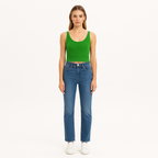 Top Crochet Tank - Bright Peridot
