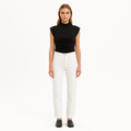 Top Shirred Bra Detail - Noir