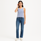 Top Ringer Tank - Ultramarine Multi