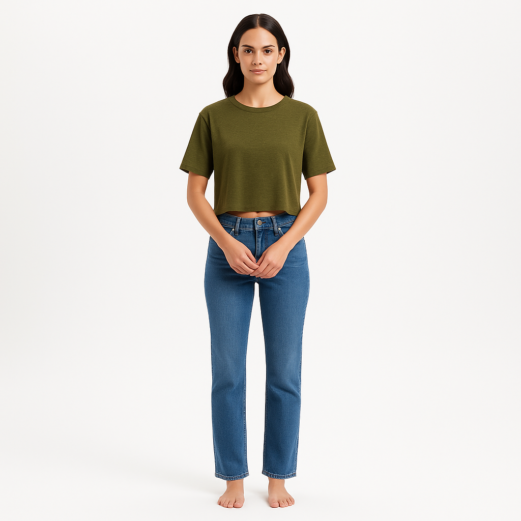T-Shirt Boxy Crop - Surplus