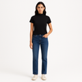 T-Shirt Mockneck - Noir