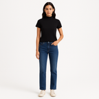 T-Shirt Mockneck - Noir