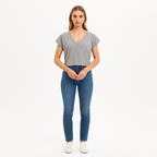 Top Le High Rise V - Gris Heather